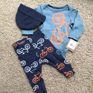 NWT Tea Collection bike take home outfit